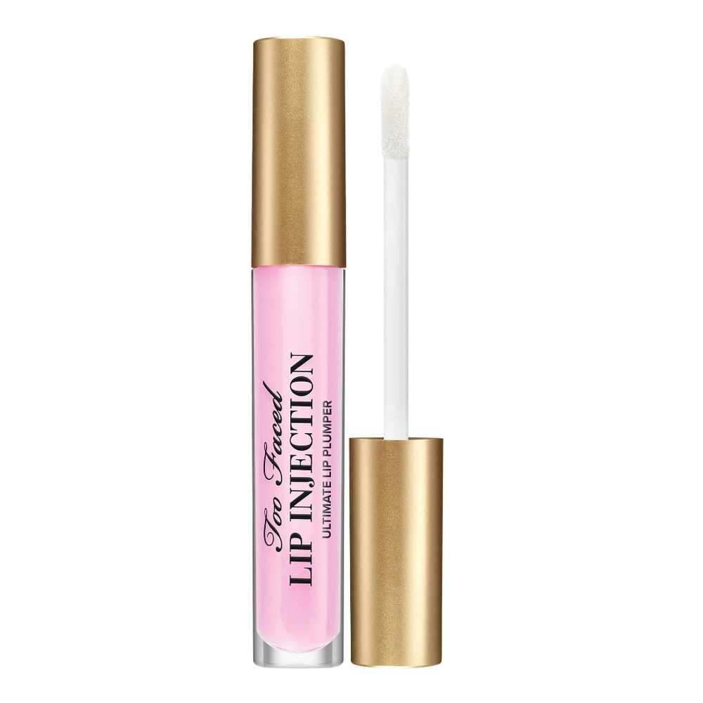 Too Faced Lip Injection Plumping Lip Gloss Original Soft Pink Brand New In Box